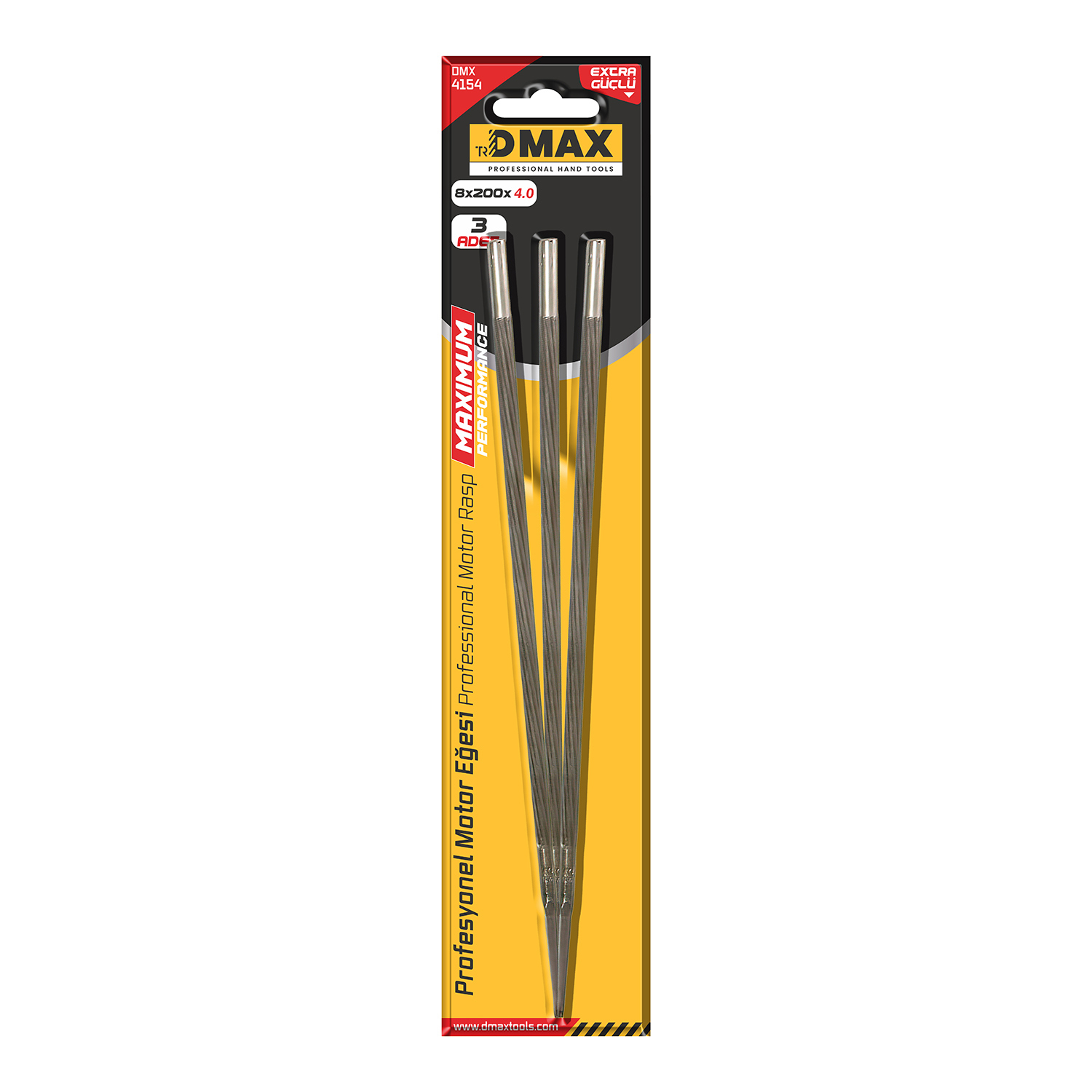 8X200MM 4.0  PROFESYONEL MOTOR EĞESİ