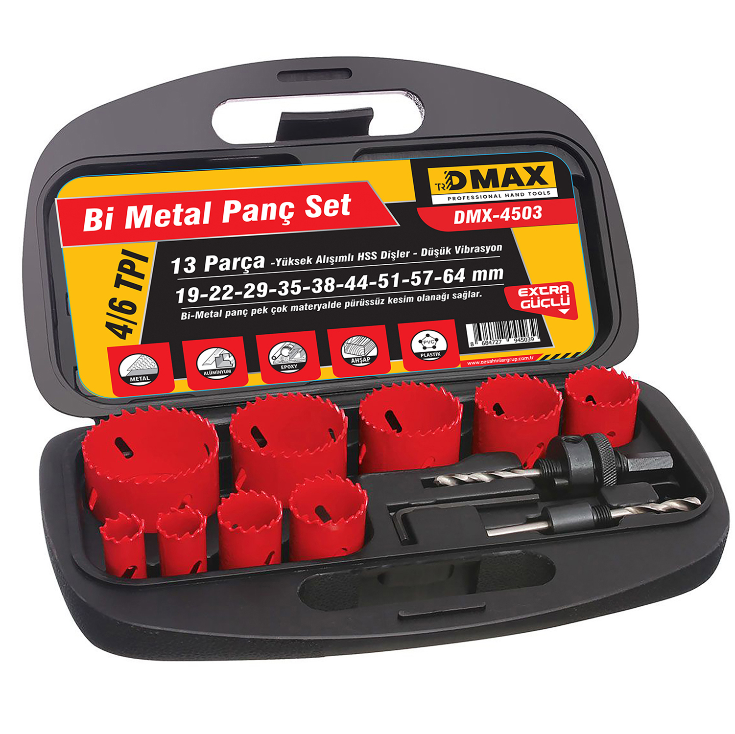 BI METAL PANC TAKIMI 9LU SET 